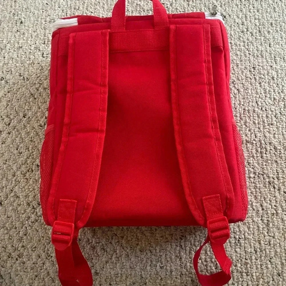Full Send Red Cooler Backpack - Picture 6 of 11